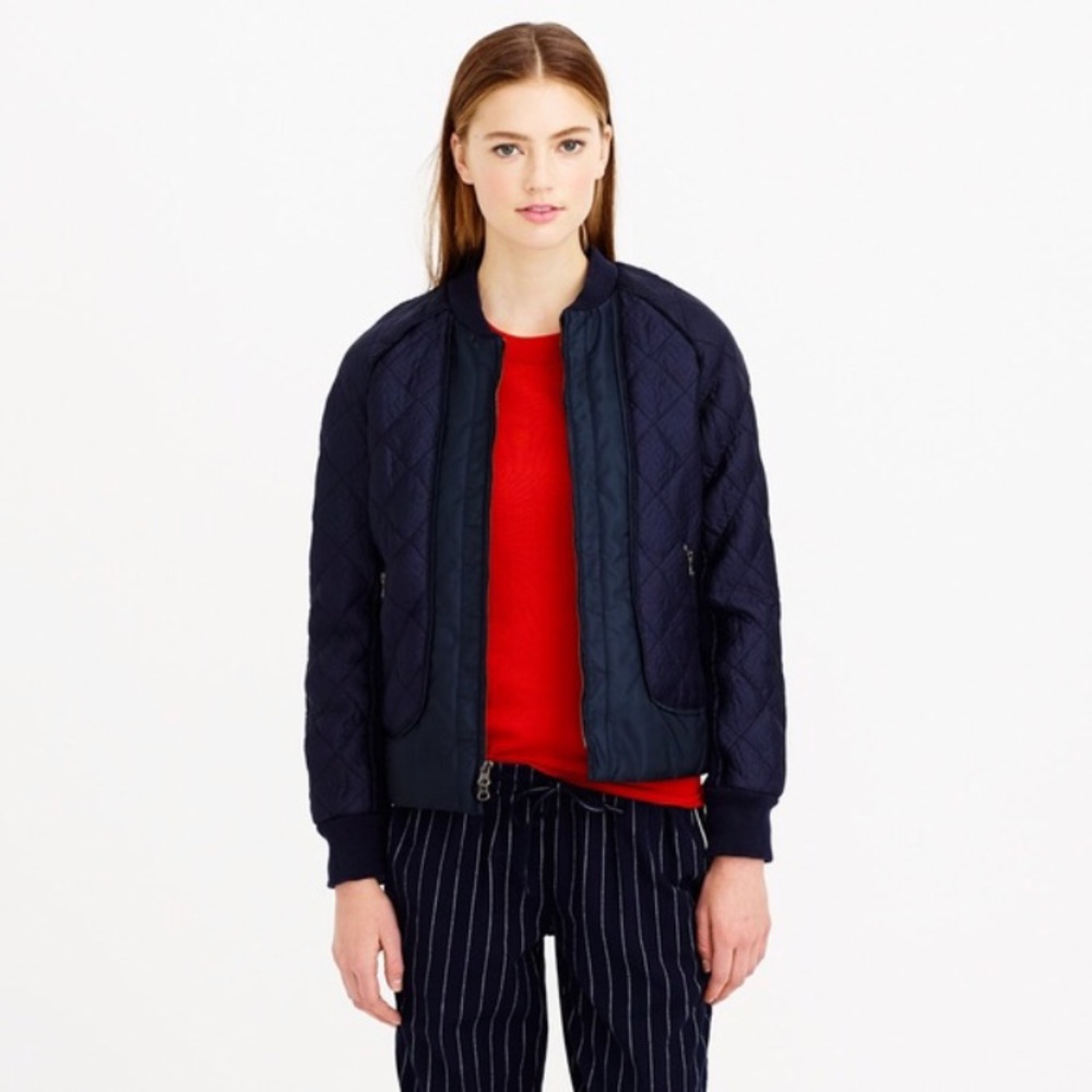 Like New JCrew Bomber